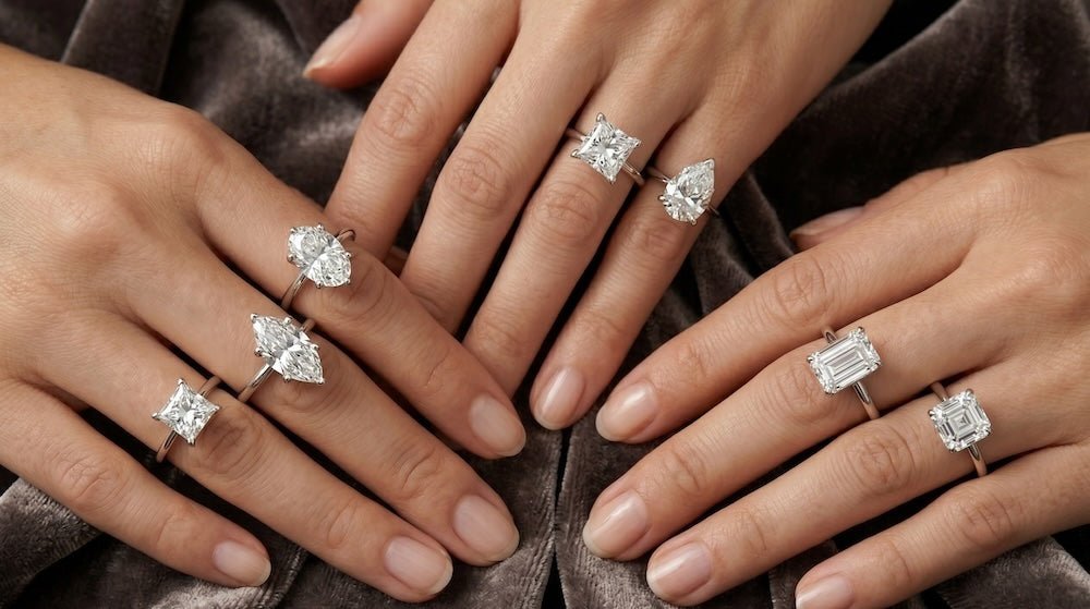 Verlobungsringe mit Labordiamant (Lab-Diamond) - BREEDIA