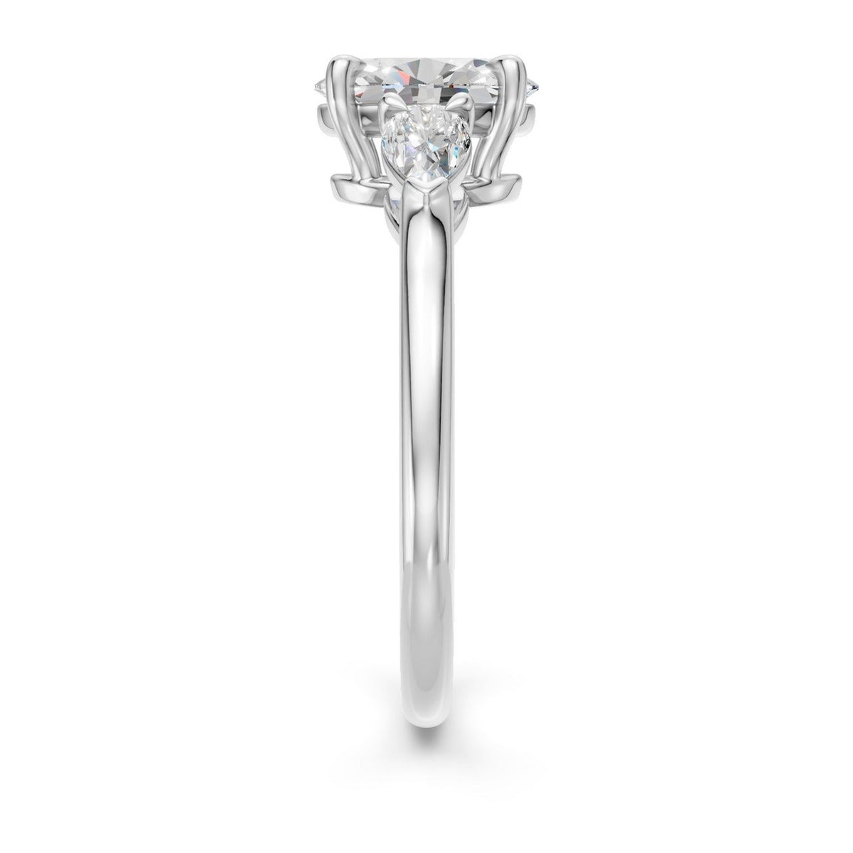 3Diamonds Oval 1,30 ct. - BREEDIA