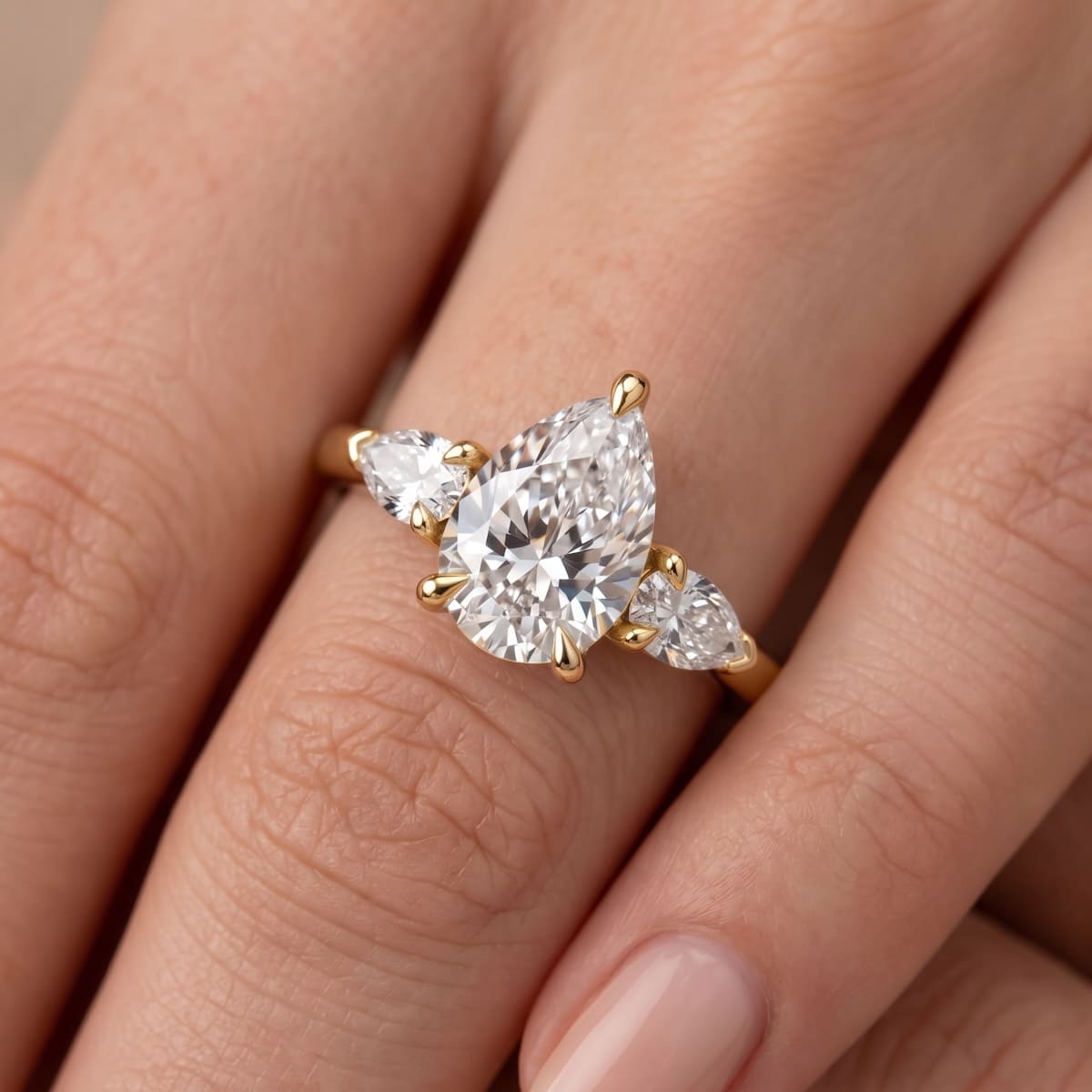 3Diamonds Pear 1,30 ct. - BREEDIA