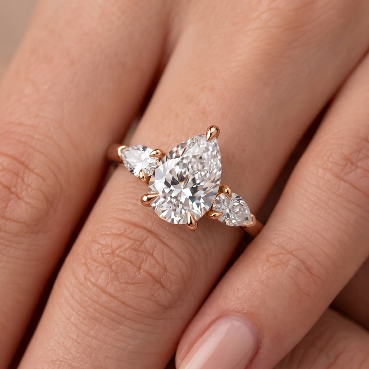 3Diamonds Pear 1,30 ct. - BREEDIA
