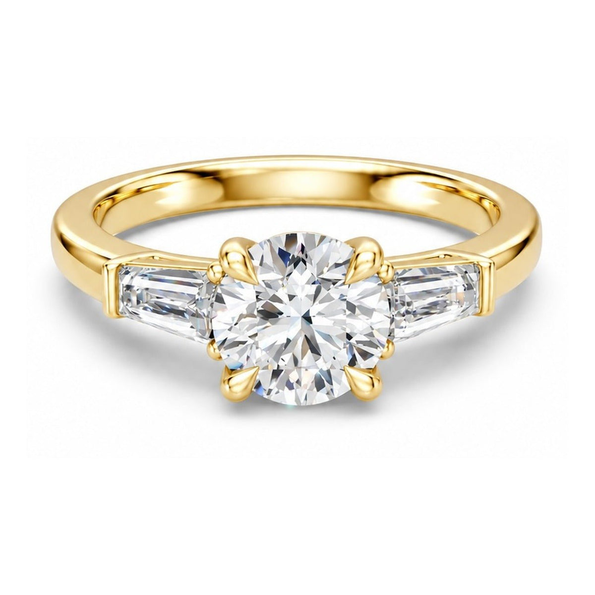 3Diamonds tappered brillant 1,40 ct. - BREEDIA