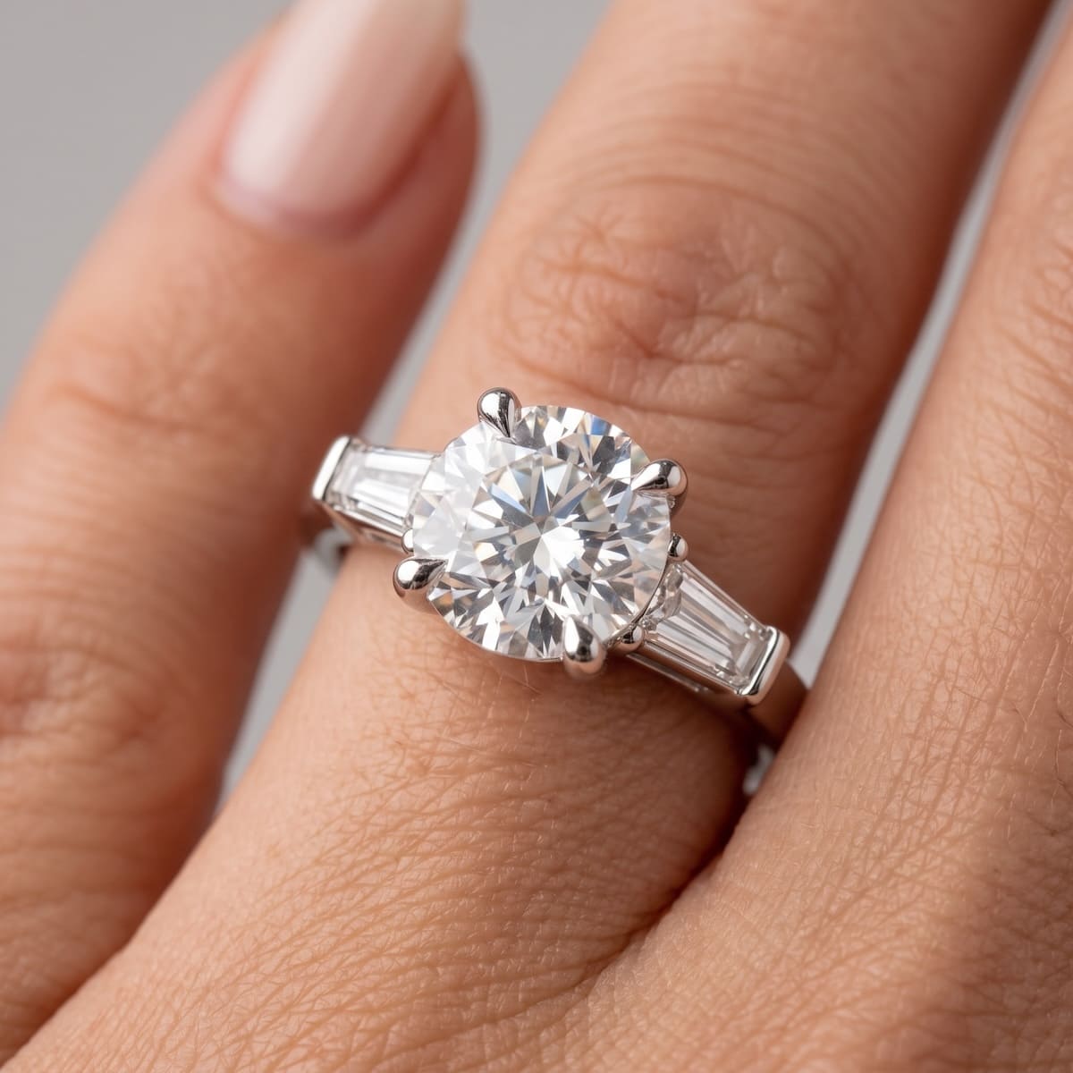 3Diamonds tappered brillant 1,40 ct. - BREEDIA