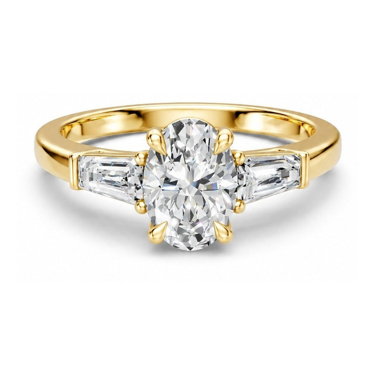 3Diamonds tappered oval