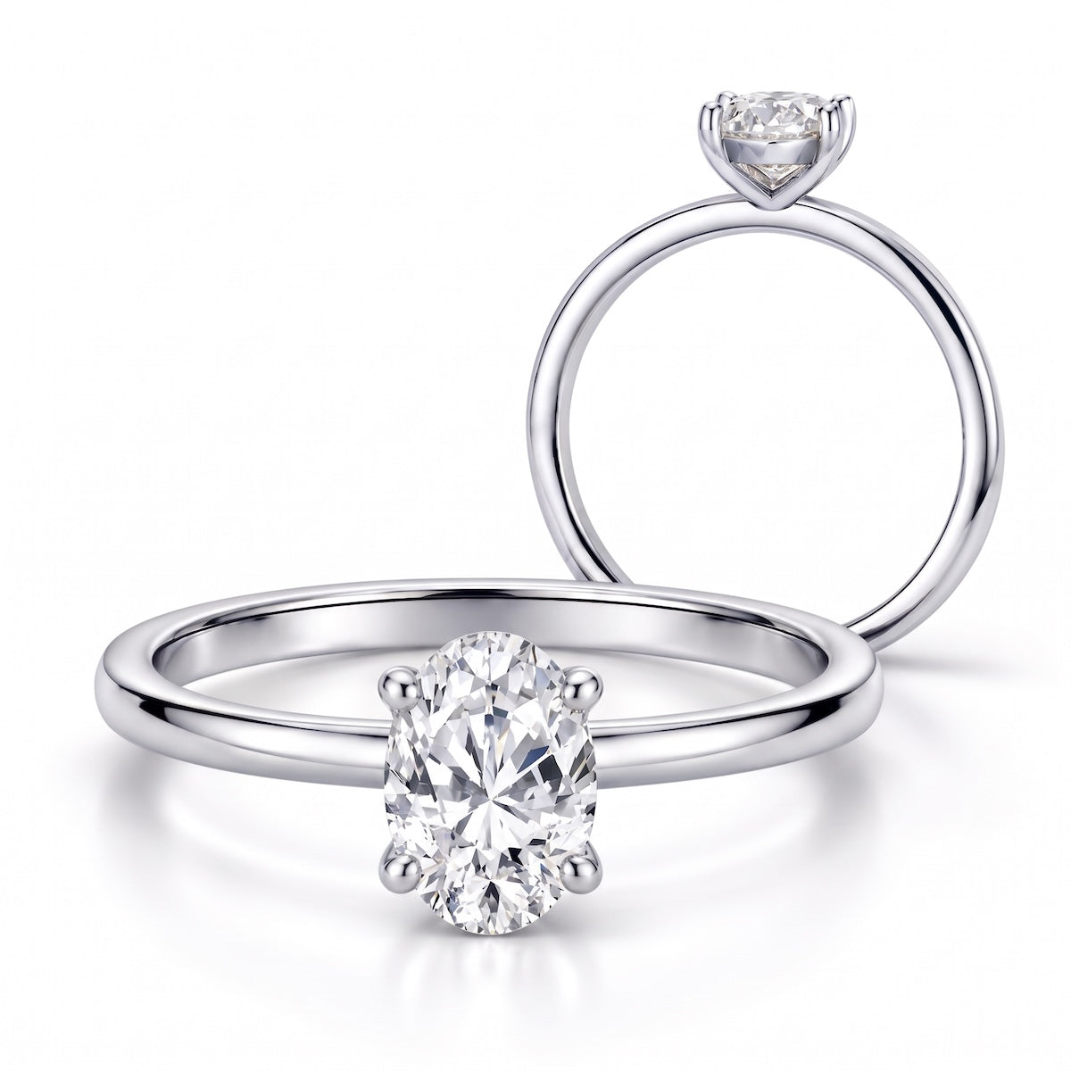 Classique Ovale 1,00 ct.