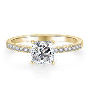 Cushion Pave 1,16 ct. mit Labordiamant