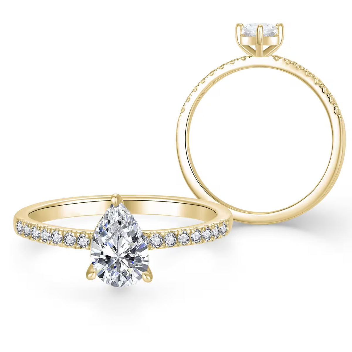 Pear Pave 1,16 ct.