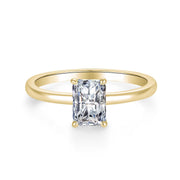 Klassik Radiant 1,00 ct. mit Labordiamant