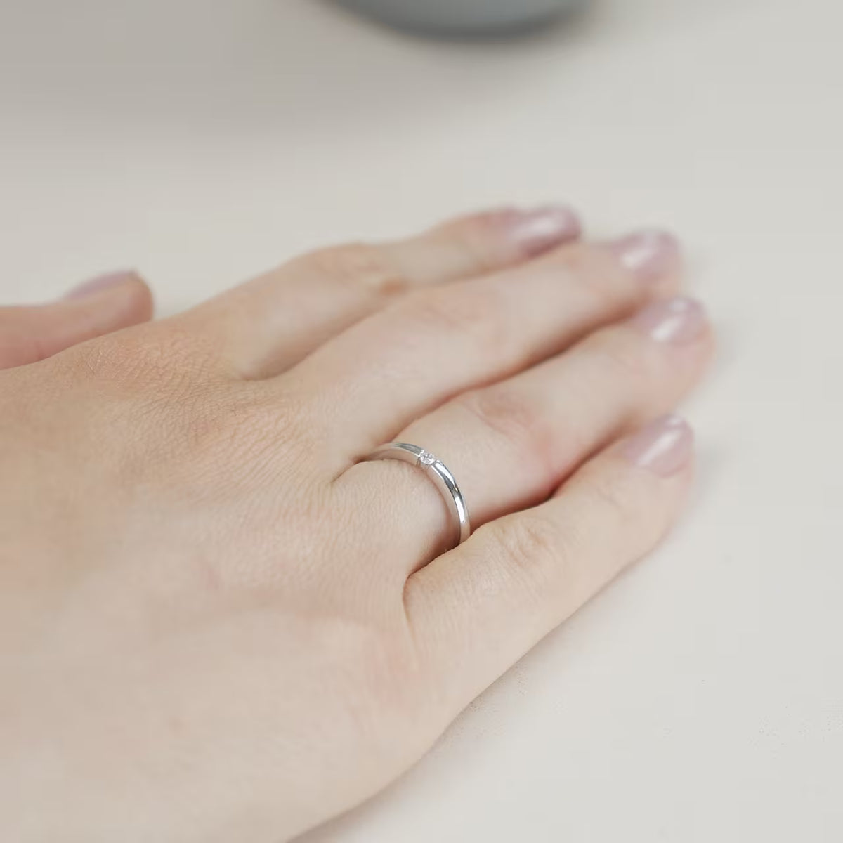 Bague de Tension 0,04 ct.