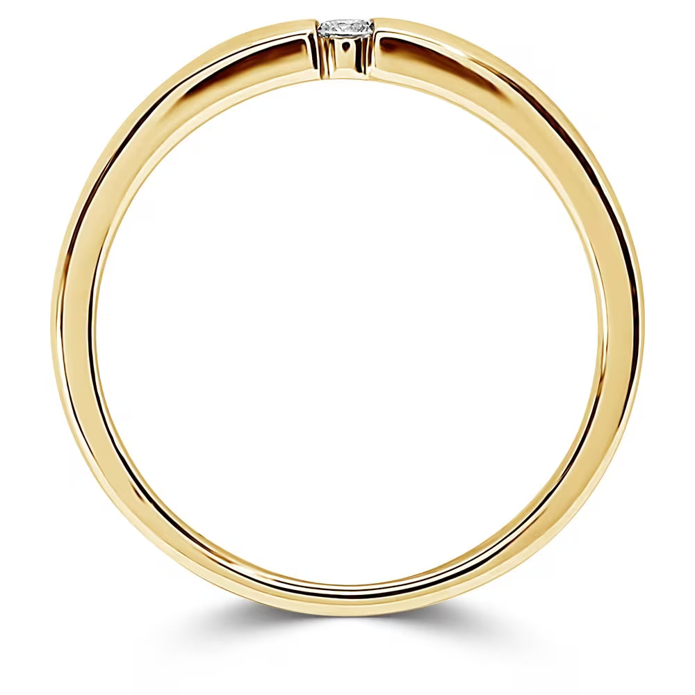 Bague de Tension 0,04 ct.