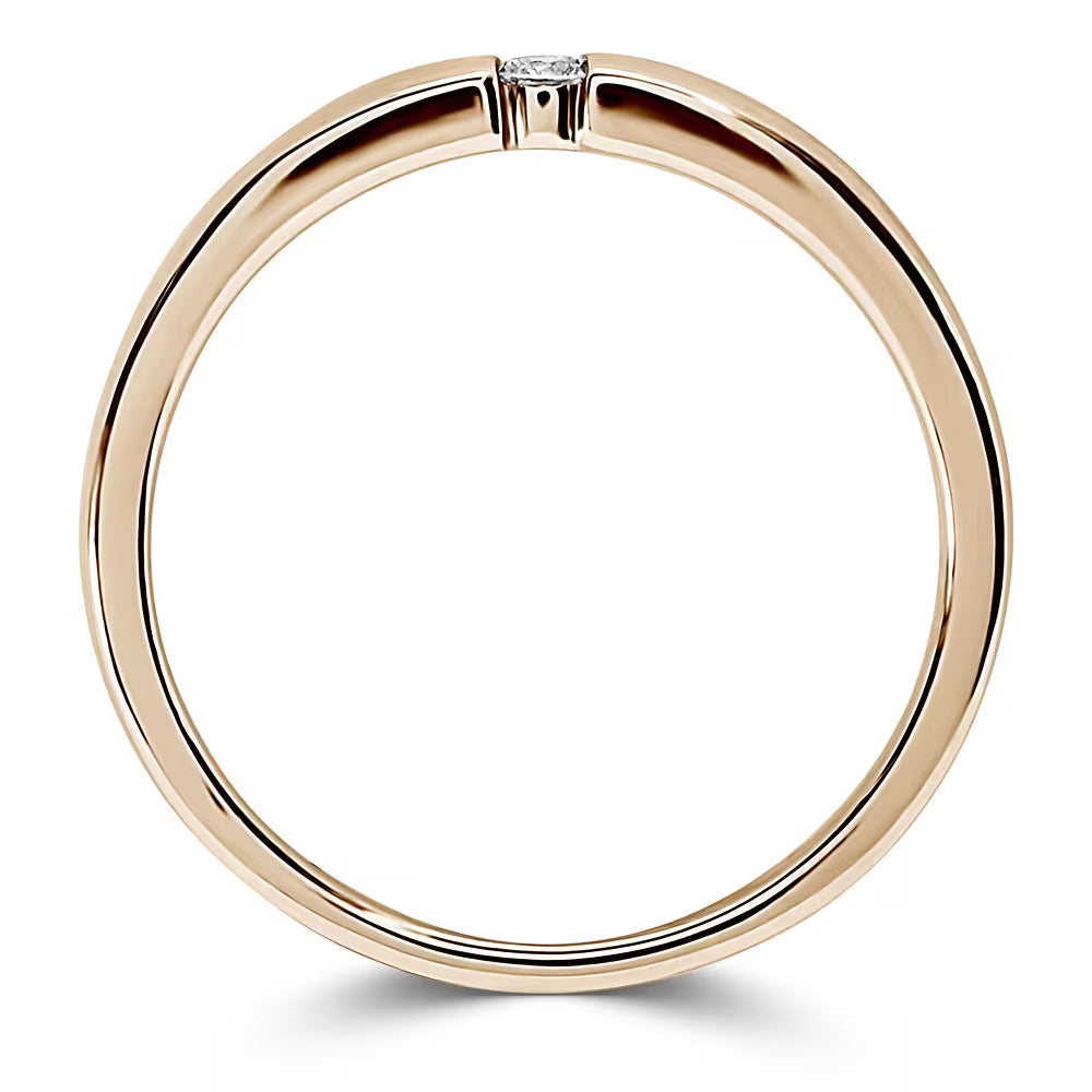 Bague de Tension 0,04 ct.