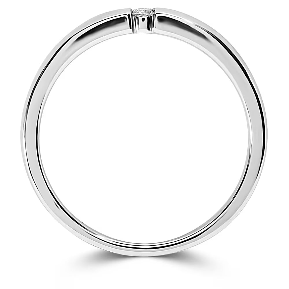 Bague de Tension 0,04 ct.