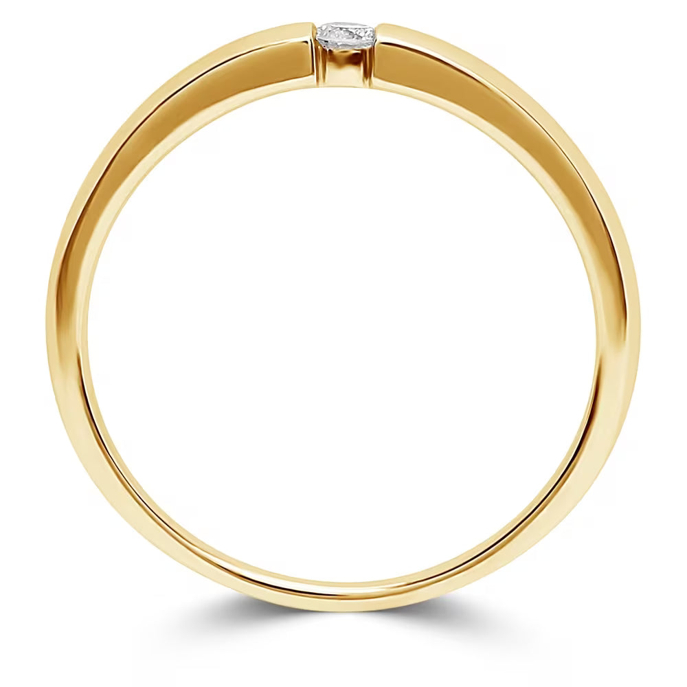 Bague de tension 0,07 ct.