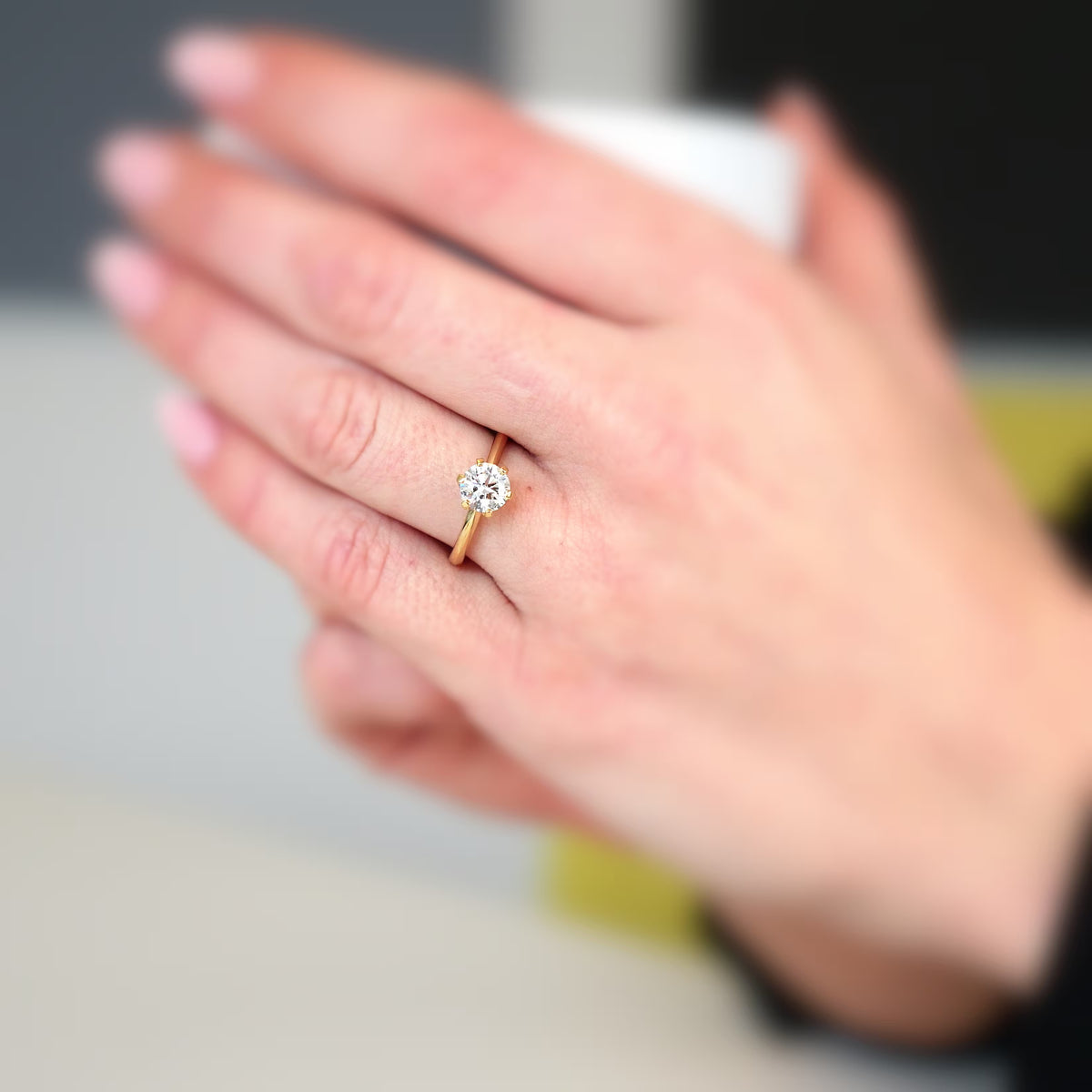 The One 1,00 ct. mit Labordiamant