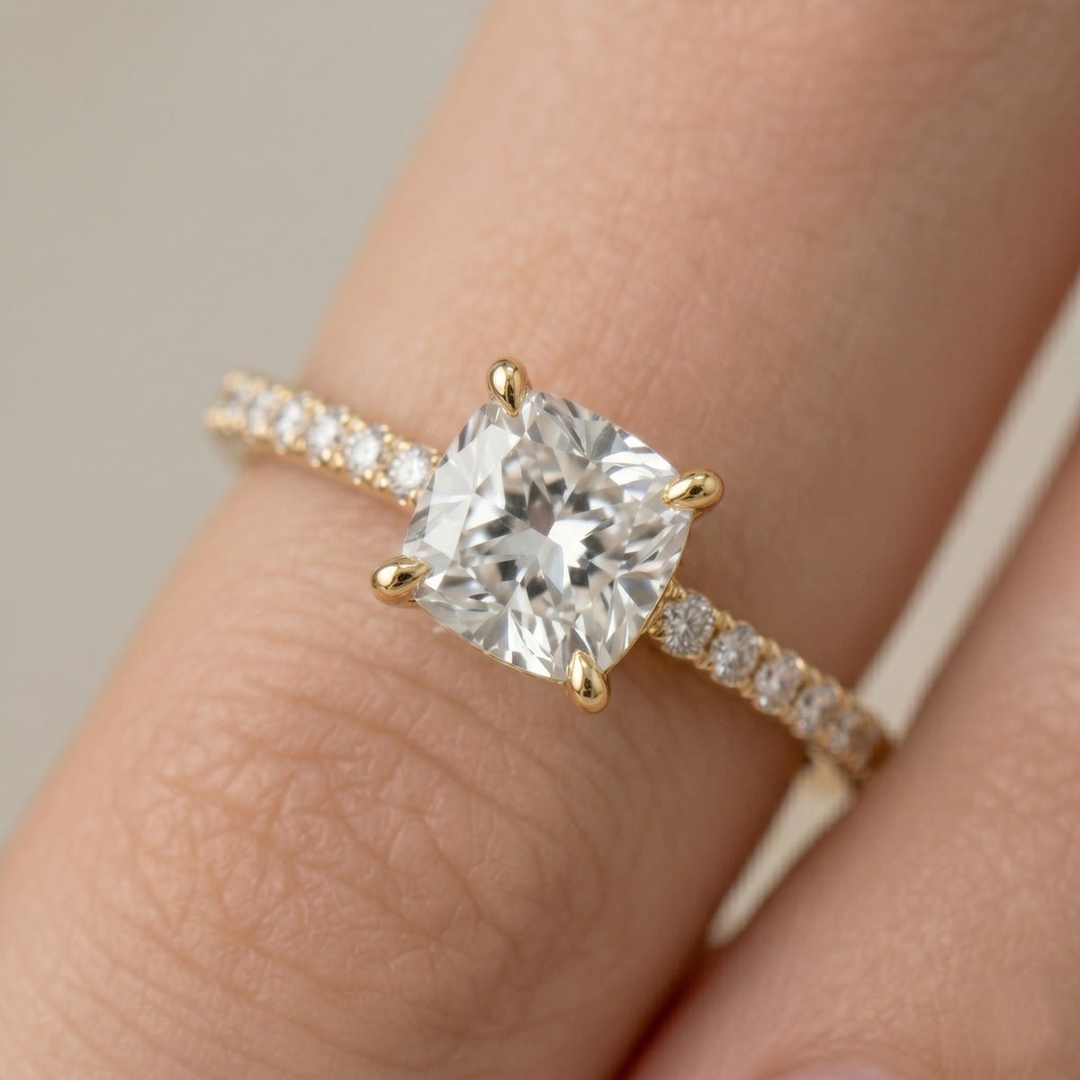 Cushion Pave 1,16 ct. - BREEDIA