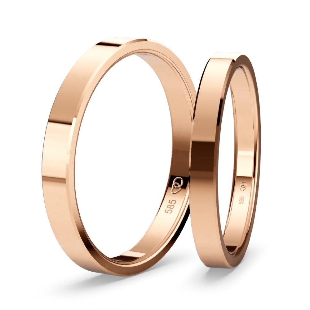 Eheringe 3 / 2,5 mm - BREEDIA