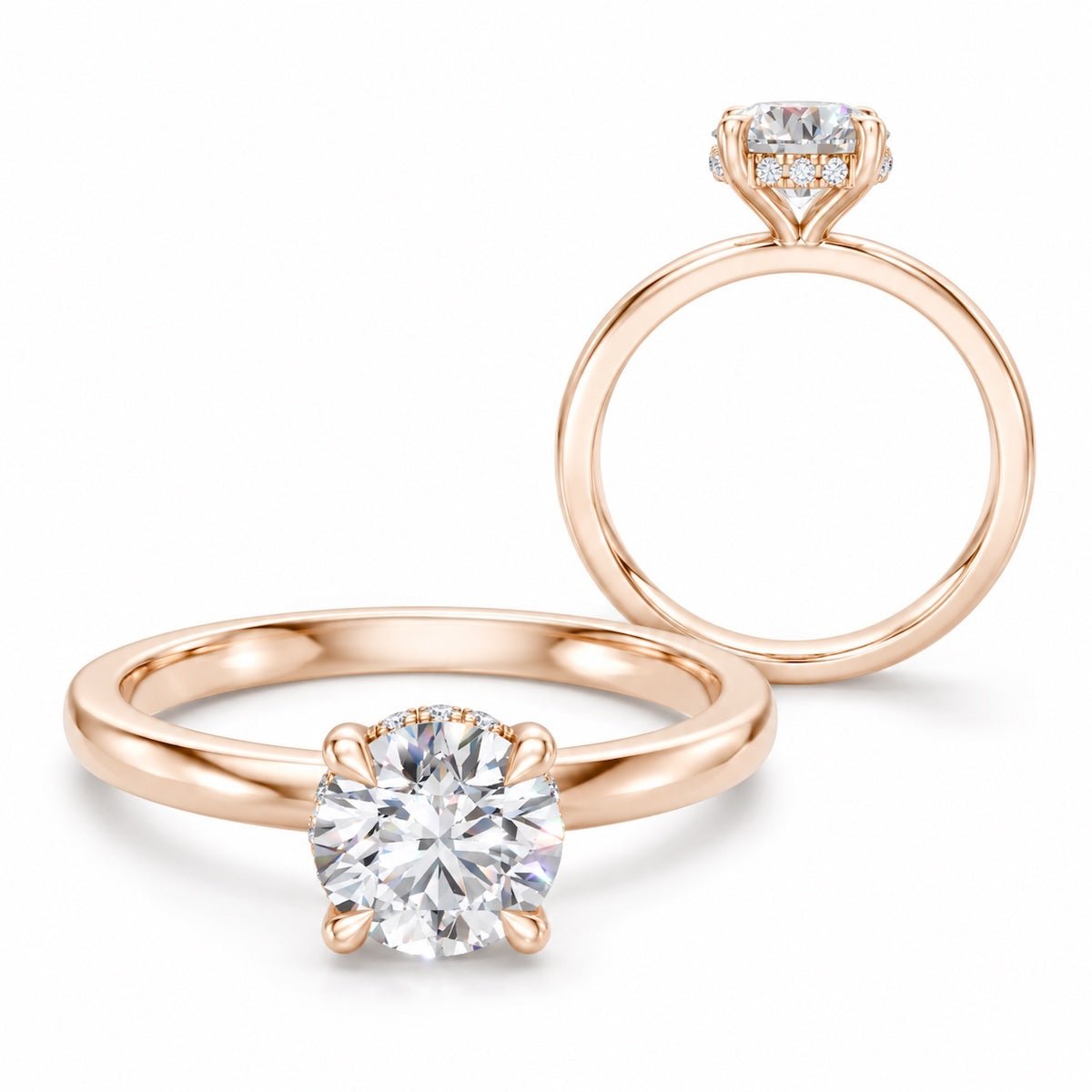 Hidden Halo Brilliant 1,06 ct. - BREEDIA