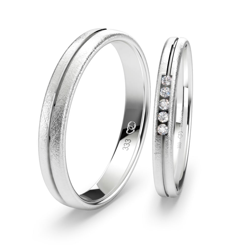 Hochzeitsringe Modern No. 36 - BREEDIA