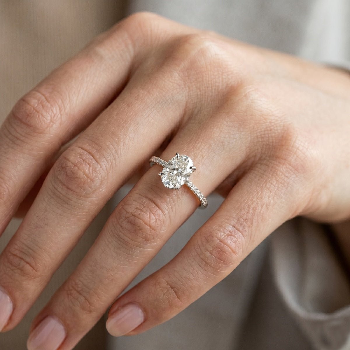 Oval Pavé 1,74 ct. - BREEDIA
