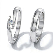 Partnerringe Magic 0,05 ct. - BREEDIA