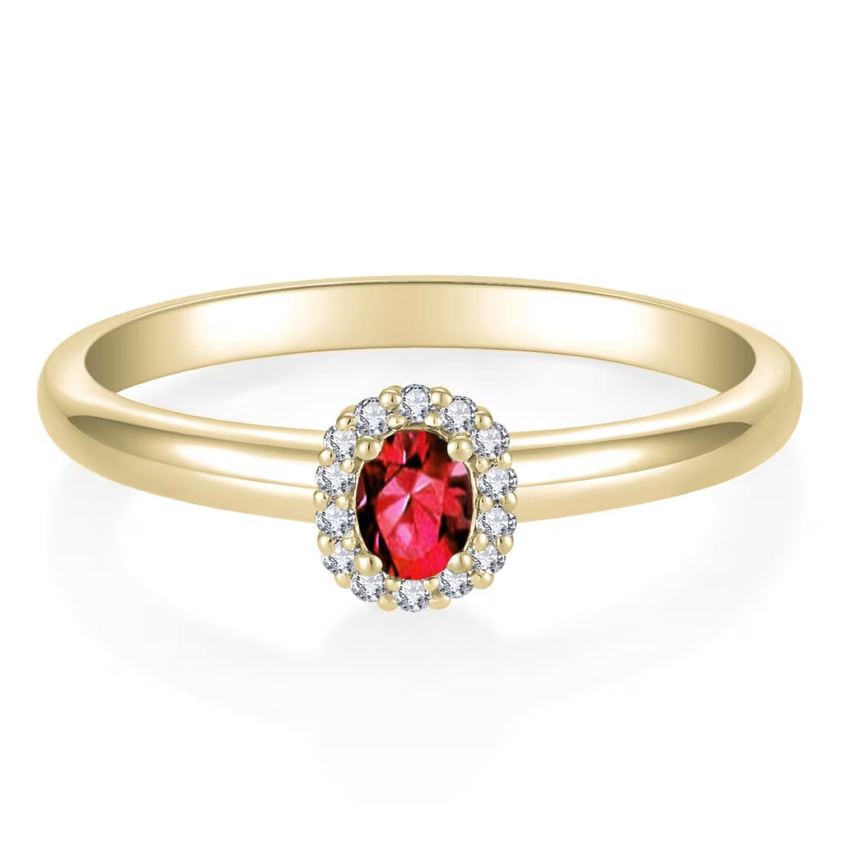 Bague de Fiançailles Rubis Kate