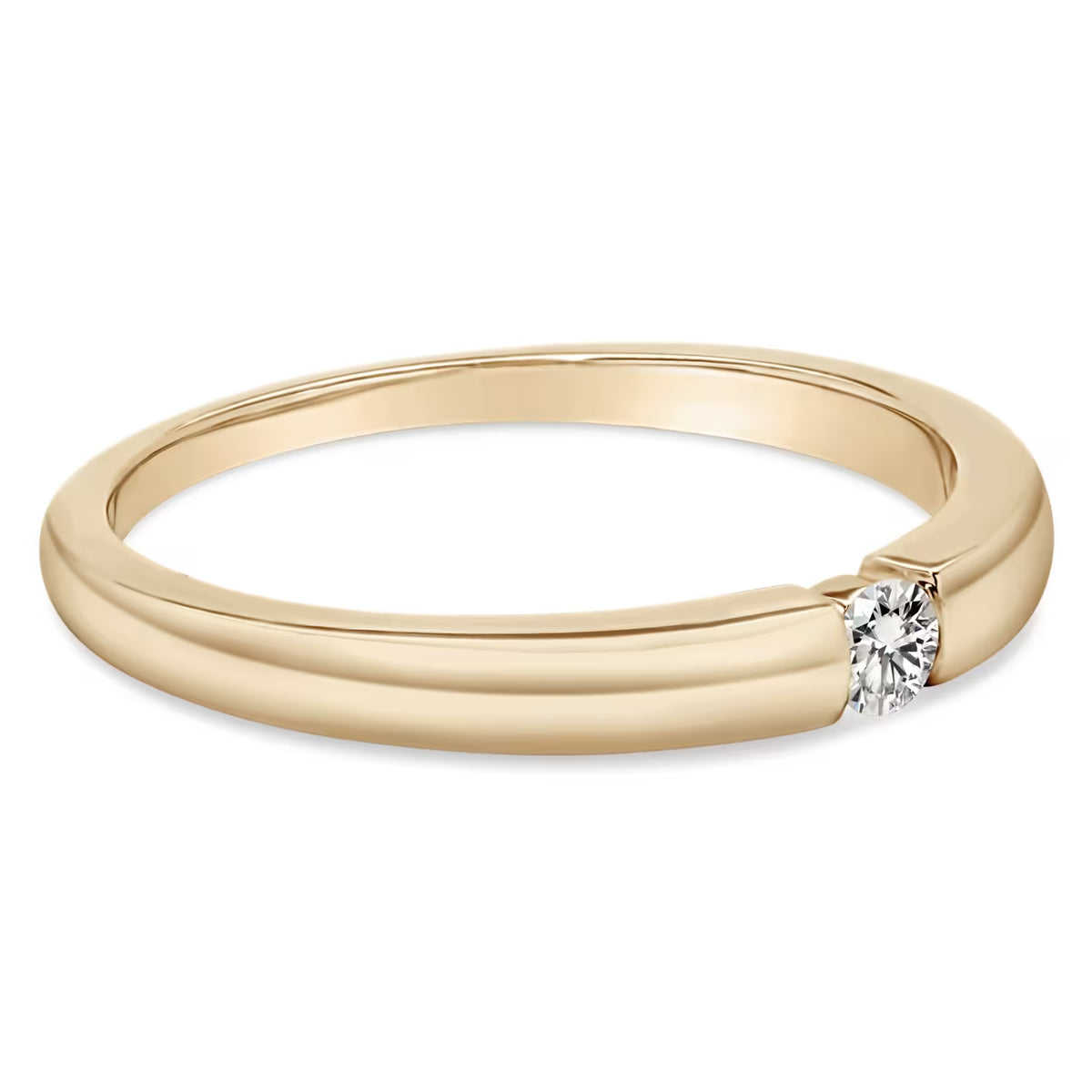 Bague de tension 0,07 ct.
